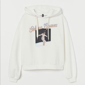 Selena Gomez crop hoodie‎